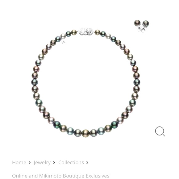 MIKIMOTO Ginza SpecialEdition MultiBlack Sea Cultured Pearl Set Retail US$19.500 - Picture 8 of 15